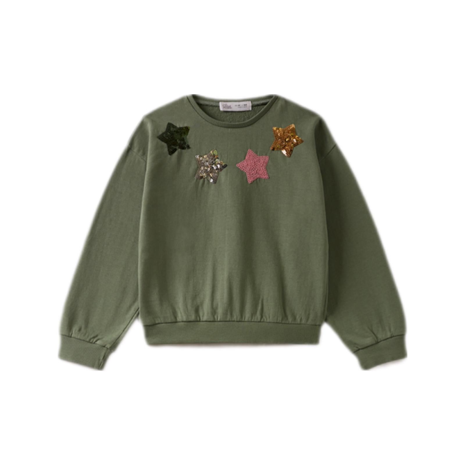 Sweat Verde Estrelas